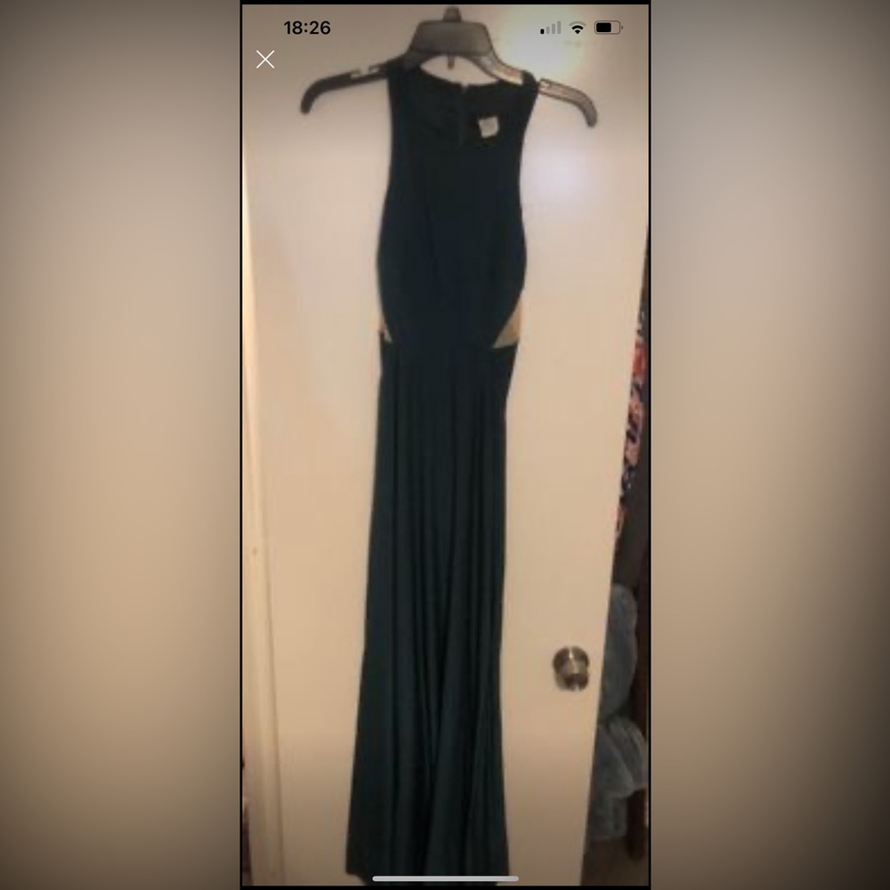 Beautiful green formal gown
